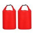 thumbnail image 1 of 2 Pcs Waterproof Dry Bag Dry Sack Lightweight Portable Travel Red, 1 of 6