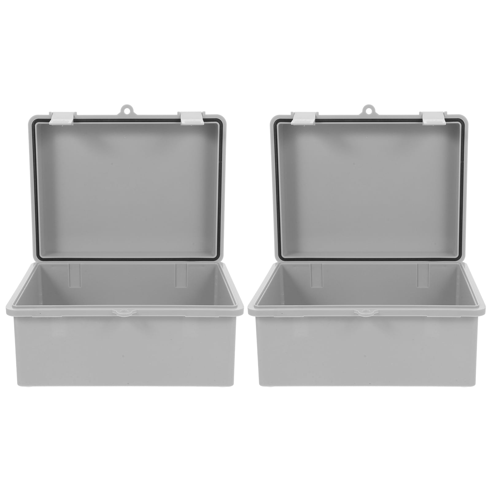 2 Pcs Waterproof Junction Box Cable Junction Case Water Proof Shell Waterproof Electrical Boxes Abs 22.00X17.00X11.00CM