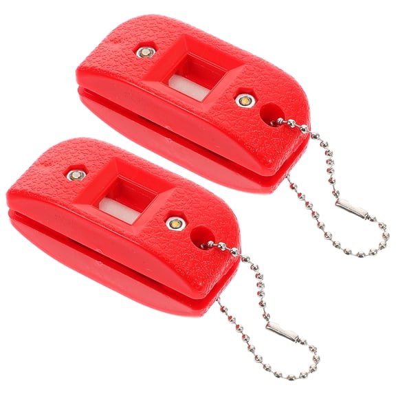 2 Pcs Knife Skateboard Hockey Skateboards Ice Blade Sharpener