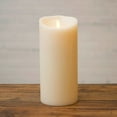 thumbnail image 1 of 2 Pcs Wedding Lights Luminara Wax Pillar Candle Battery Operated Moving Flame 9in Ivory, 1 of 1