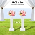 Coloum Rome 2 Pcs Wedding Roman Column, 34.65 inch Tall Wedding Landscaping Roman ...