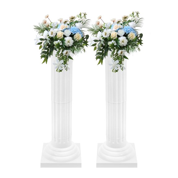 2 Pcs Wedding Roman Column, Wedding Landscaping Roman Pillar, Event Decorative Column