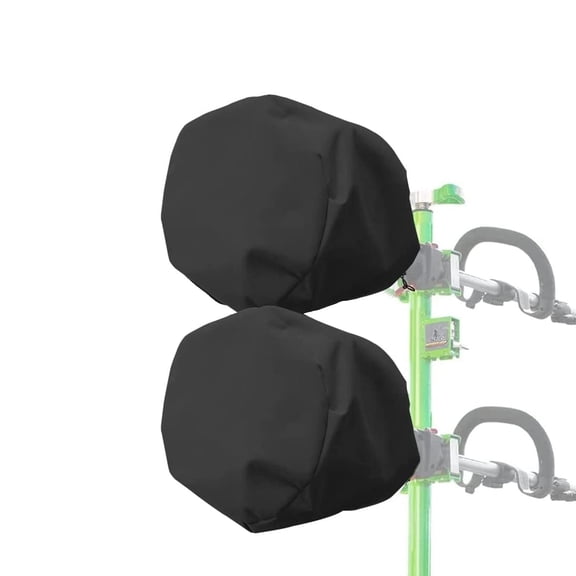 2 Pcs Weed Eater Covers, Waterproof Trimmer Engine Covers, 600D Heavy-duty Oxford Ripstop, Black, Adjustable, 44*32.5cm