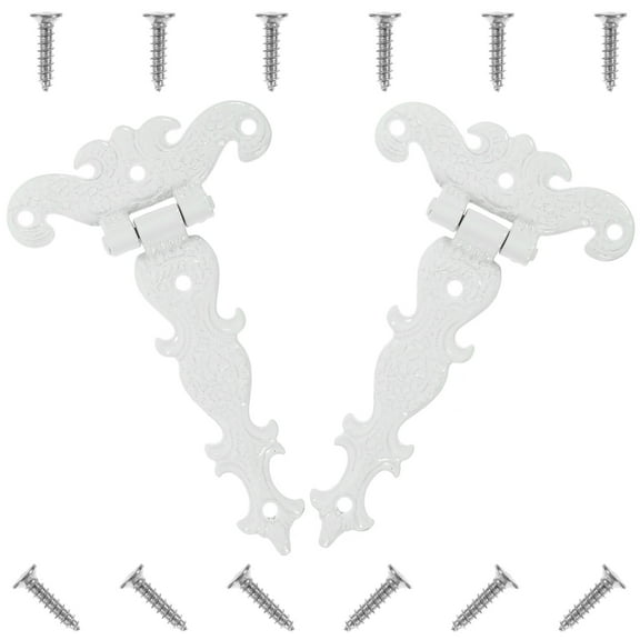 2 Pcs Weld Hinges Hr Cabinet T-Shaped Door Outdoor Shed Hardware