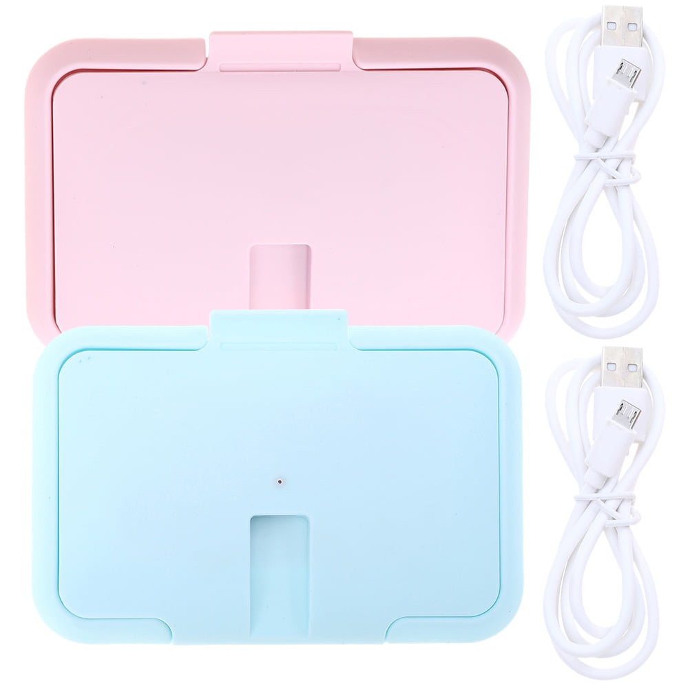2 Pcs Wet Wipe Warmer Thermostat Travel Wipe Warmer Dispenser Wipe Warmer Wet Tissue Warmer Travel Baby