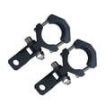 thumbnail image 1 of 2 Pcs Whip Light Mount, Solid Aluminum Alloy Whip Flag Mounts, Off-Road LED Light Bar Mounting Bracket, 180° Adjustable Roll Bar Clamp Holder Fits Roll Bar, 1 of 6