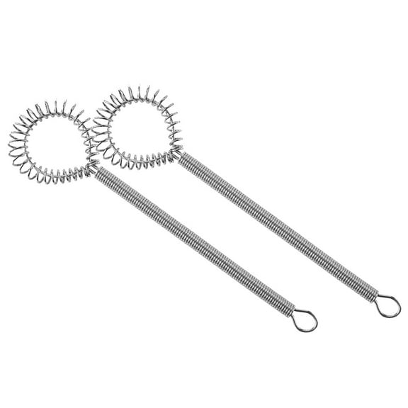 2 Pcs Automatic Drink Spring Stirrer Milk Frother Whisk