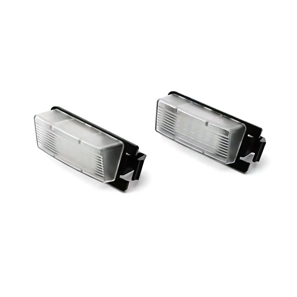2 Pcs White License Plate Light Lamp For Nissan 350z 370z Gt-R G35 G37 Sentra 1200lm Bright Car Accessories