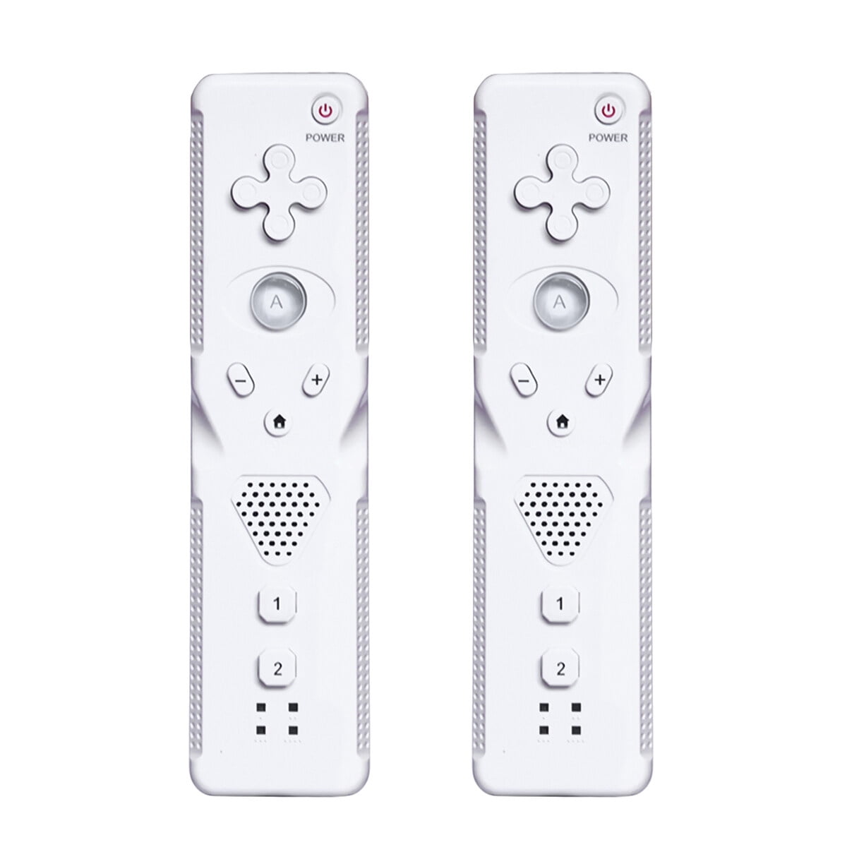 2 Pcs Wii Remote Controller, Wireless Remote Gamepad Controller with
