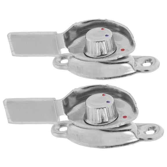 2 Pcs Window Buckle Lock Crescent Safety Hardware Security Door Mini Wrench Metric Child