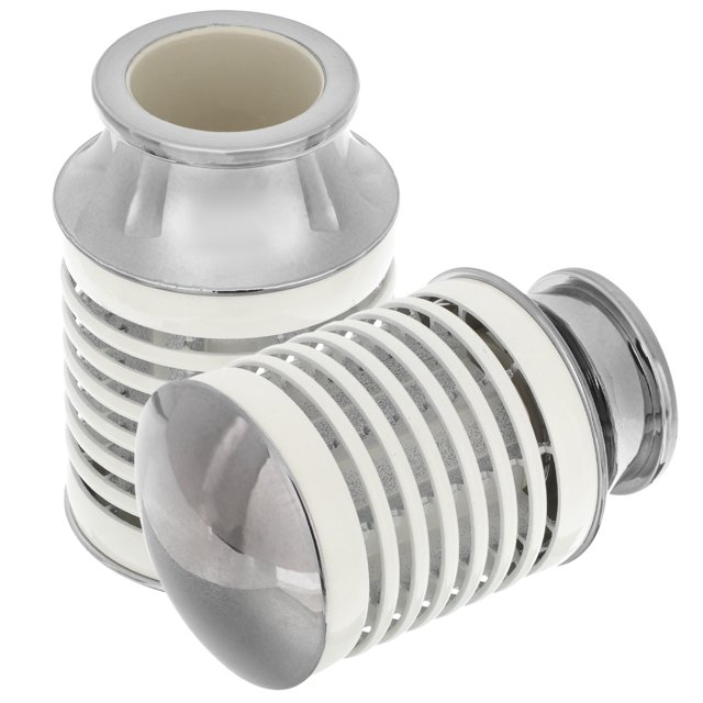 2 Pcs Window Curtains Curtain Rail Ends Drapery Rod Finials Window