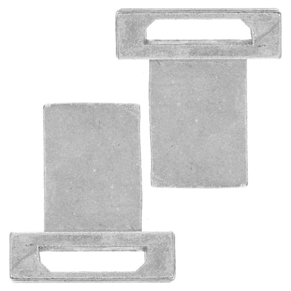 2 Pcs Window Latches Window Latch Lock Casement Window Hardware Door and Window Handle Buckle Silver 2.70X2.50X0.90CM