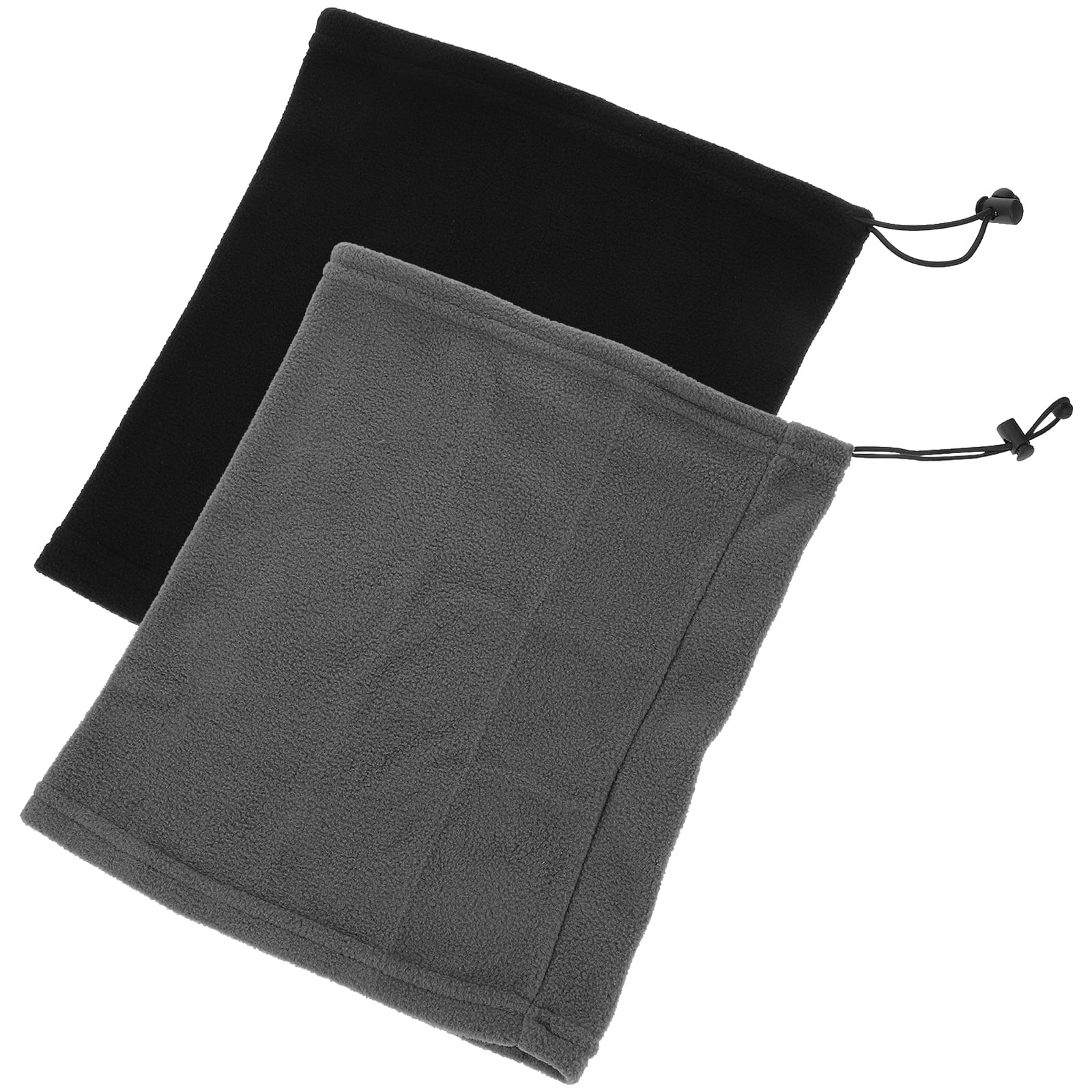 2 Pcs Windproof Mask Scarf for Men Winter Neck Gaiter Flap Cover