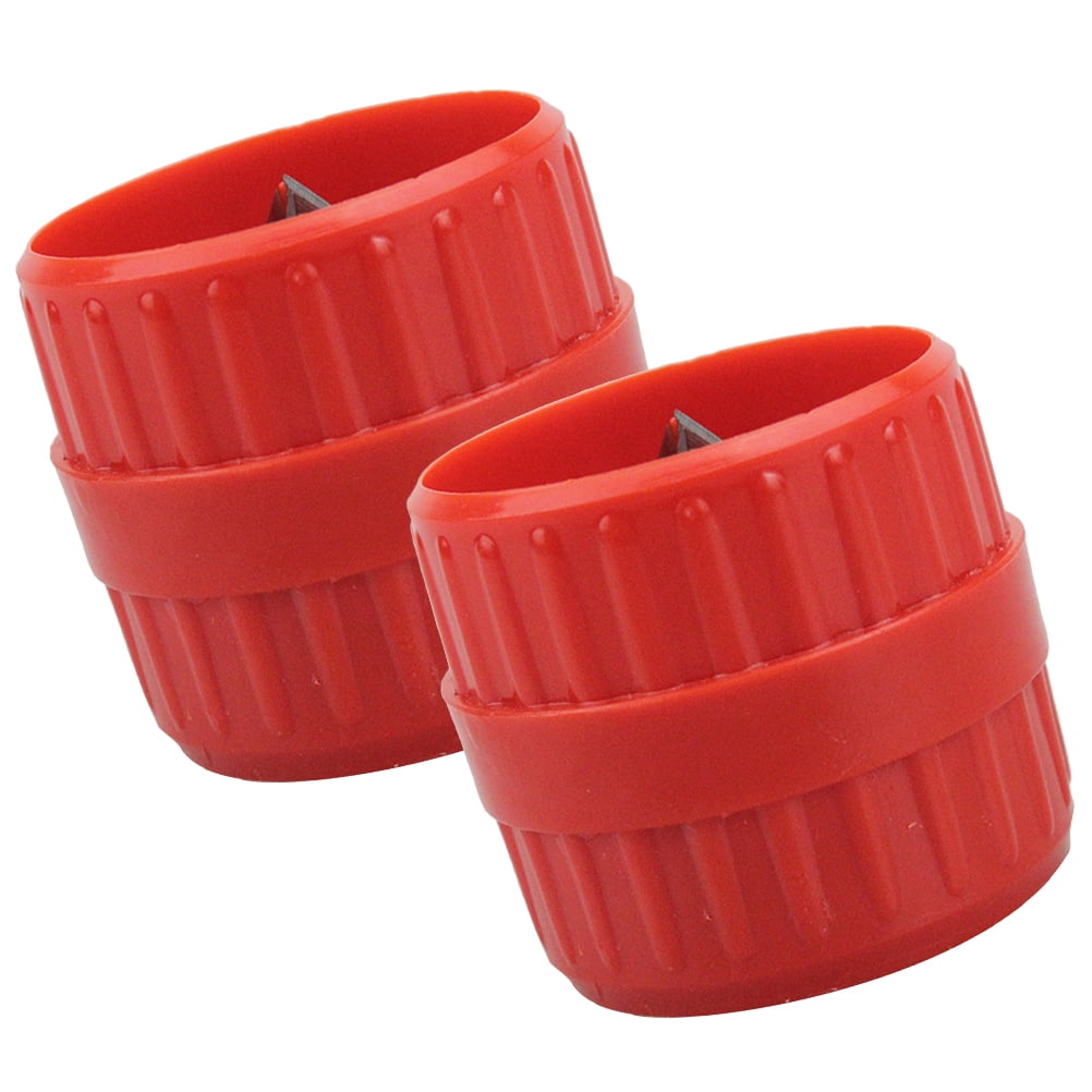 2 Pcs Windscreen Washer Fluid Red Pipe Cleaners Chamferer Reusable Reamer