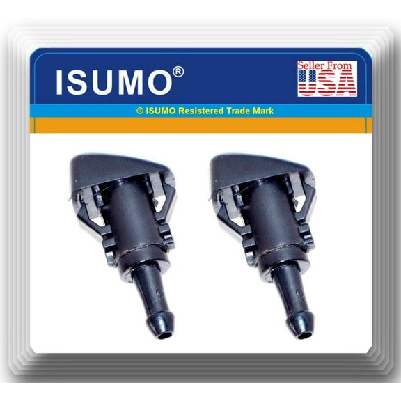 2 Pcs Windshield Washer Nozzle Front L/R Fits: OEM# 5303833AA Dodge 2004-2019