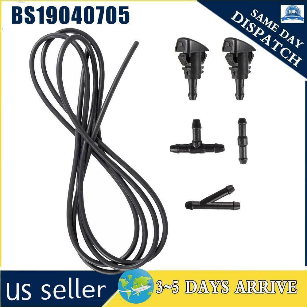 2 Pcs Windshield Washer Squirter Nozzle Spray For Chrysler, Dodge, Jeep