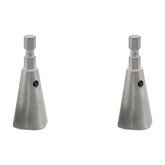 2 Pcs Wire Twister Tool for Drill, Hex Shank Cable Wire Twisting Tool Wire Twister Wire Connector, Electrical Durable Power Drill Attachment for Fast and Easy Wire Twisting