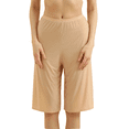 thumbnail image 1 of 2 Pcs Women Culotte Half Slips Seamless Bloomer Pettipants Wide Leg Pants Liner Slip Shorts, 1 of 7