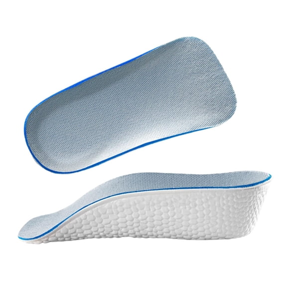 2 Pcs Women Men Height Increase Insoles Shoe Inserts Elevators Lightweight Half Foot Pads EVA Invisible Heel Lifter Inserts for Running .5cm