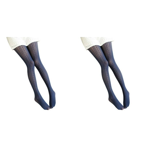 2 Pcs Women's Carved Lace Tights Stocking