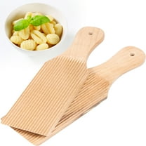 We Love Pasta, Gnocchi Pasta Ridger Paddle, Beechwood