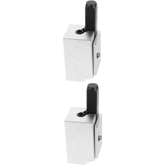 2 Pcs Woodworking Chisels Corner Chisel Door Hinge Cutting Tool Right Angle Cutting High Wear Resistance for Woodworking