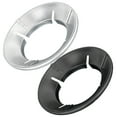 2 Pcs Work on Metal Support Universal Wok Ring Gas Stove Wok Burner