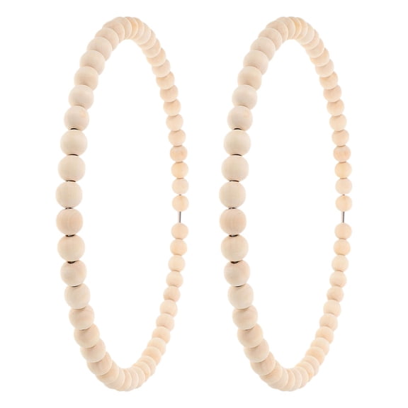 2 Pcs Wreath Form Making Bead Garland Set