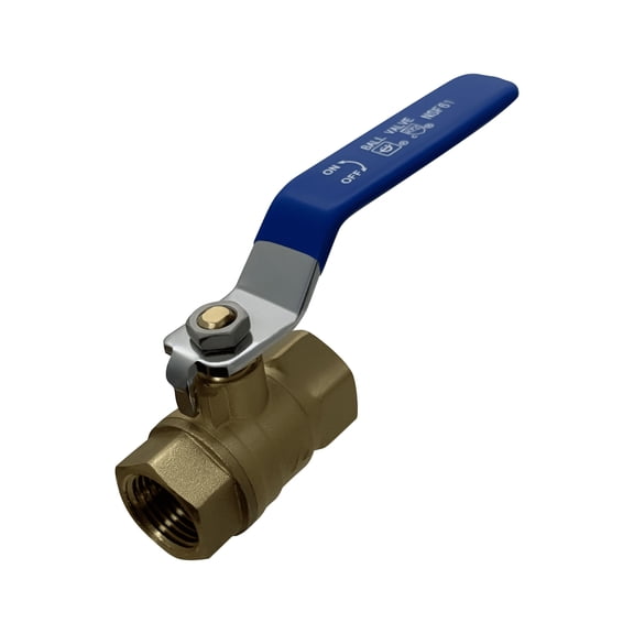 2 Pcs XFITTING 1/2" Female Ball Valve, 1/2" FIP Ball Valve