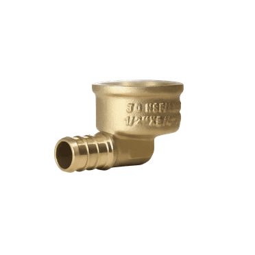 2 Pcs XFITTING 1/2 Inch PEX X 3/4 Inch Female NPT Elbow