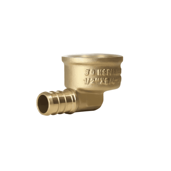 2 Pcs XFITTING 1/2 Inch PEX X 3/4 Inch Female NPT Elbow