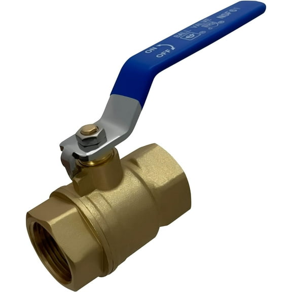2 Pcs XFITTING 2 Inch Female Ball Valve, 2 Inch FIP Ball Valve