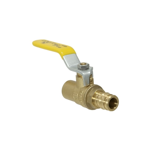 2 Pcs XFITTING Pex A 1/2 Inch x 1/2 Inch Pex A Expansion Female Sweat Ball Valve, 201-4-14=2XX