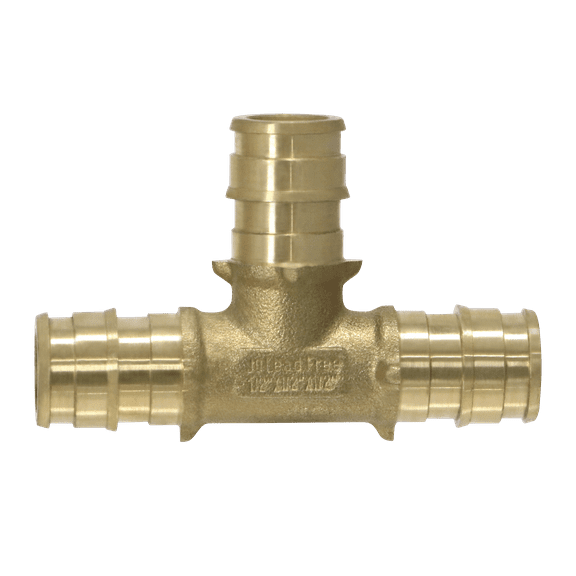 2 Pcs XFITTING Pex A 1/2 Inch x 1/2 Inch x 1/2 Inch Pex A Tee, 29-3-3=2XX