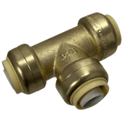 2 Pcs XFITTING Push Fit 3/4 Inch x 3/4 inch x 3/4 inch Push Fit Tee,