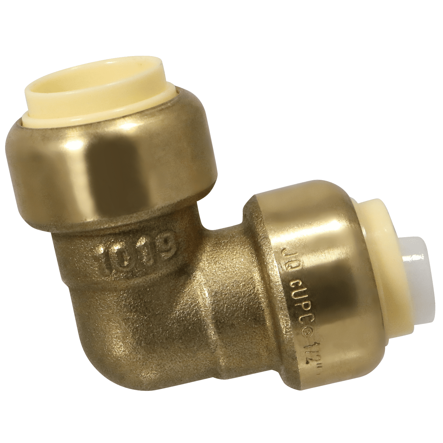 2 Pcs XFITTING Push to Connect 1/2 inch Elbow, Push Fit Elbow, 28-5-1=2XX