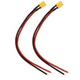 thumbnail image 1 of 2 Pcs XT30 Plug Female Connector with AWM16 Silicone Wire for RC LiPo Battery RC Drone, 1 of 8