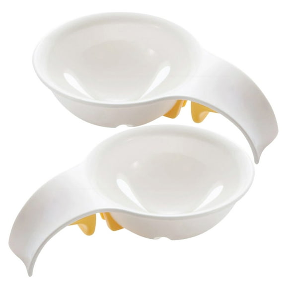2 Pcs Yolk Divider for Home Egg White Filtering Tool Separator