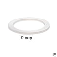 thumbnail image 1 of 2 Pcs/lot Silicone Seal Ring Flexible Washer Gasket Ring Kitchen Coffee Parts Makers Accessories, 1 of 9