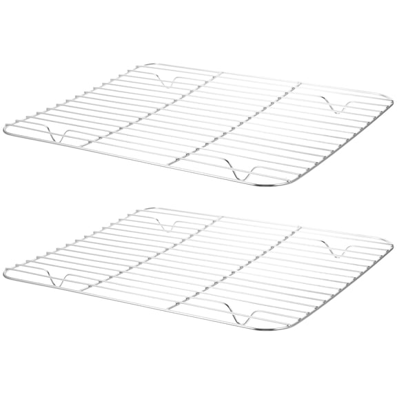 2 Pcs over The Sink Dish Drying Rack Stainless Steel Cooling