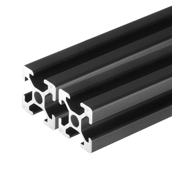 2 Pcs t Slot 2020 Aluminum Extrusion Profile 150mm 6 inch, European Standard Anodized Blue Extrusion Frame