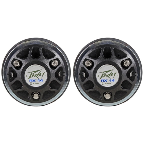 2 Peavey RX14 Professional 1.4" Professional High Frequency Horn Drivers