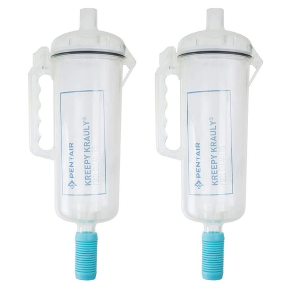 2 Pentair R211084K Clear Leaf Traps with Handle Pool Spa Replacement Cleaner