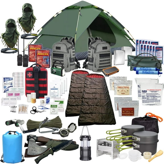 2 Person 3 Day Premium Survival Bag