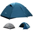 thumbnail image 1 of 2 Person Backpacking Tent with Two Doors Double Layer Waterproof Windproof Ultralight Easy Setup, 1 of 6