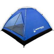 2 Person Camping Tent with Rain Fly and Carrying Bag - Water-Resistant Outdoor Tent for Backpacking, Hiking, or Festivals by Wakeman Outdoors
