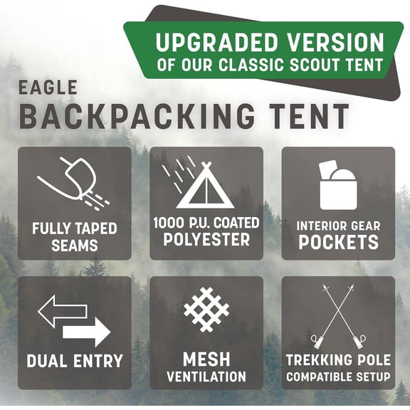2 Person Camping Tent