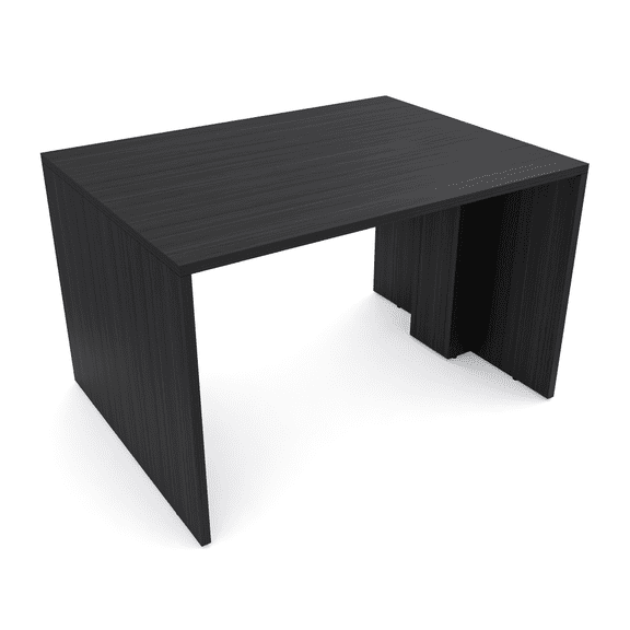2 Person Collaboration Table | Small Face-To-Face Desk | 3x4 All Laminate Teaming Table | Asian Night