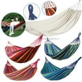 2 Person Double Camping Hammock Chair Outdoor Hanging Swing Sleeping