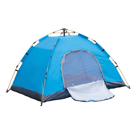 2 Person Instant Camping Tent, Auto Setup Pop Up Tent for Camping/Hiking/Travel, Blue